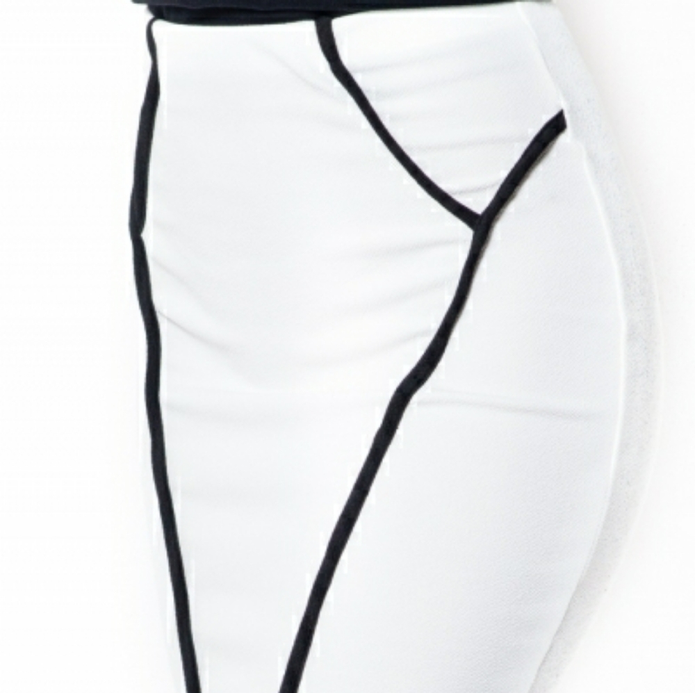 Peach Business Skirt